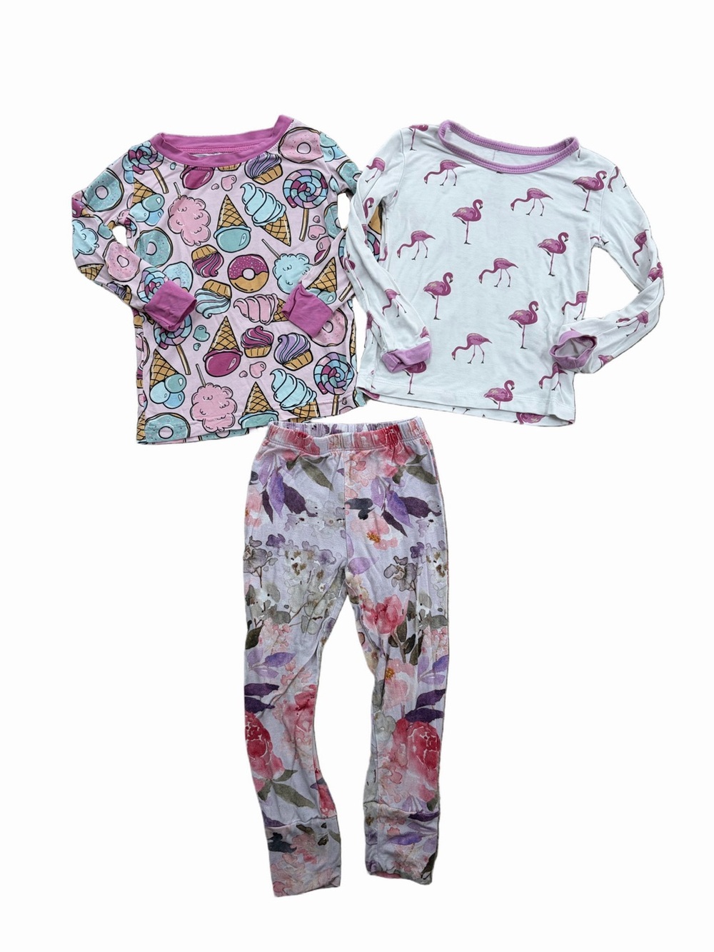 Little Sleepies, Kyte, Posh Peanut Size 18-24 Months Mixed Bamboo Pajamas Bundle